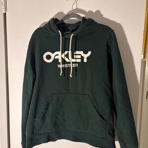 Oakley Men's Dark Green Hoodie - Whistler
